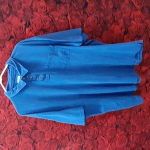 Duluth Trading Co. Mens short sleeve long tail shirt Size 3XL